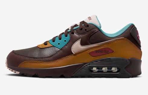 Nike Air Max 90 Gore-Tex Velvet Brown Diffused Taupe Earth DJ9779-200