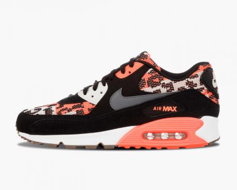 Nike Air Max 90 PA Hot Lava Dark Grey Black Light Bone 749674-800