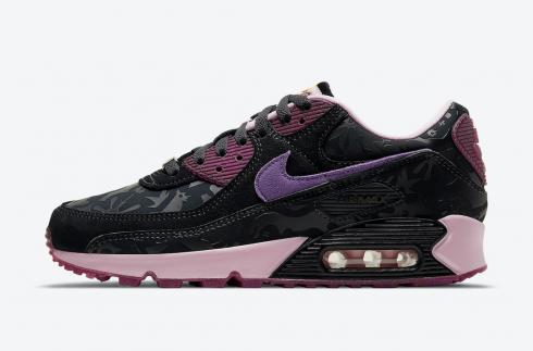 Nike Air Max 90 SE Black Off-Noir Light Arctic Pink Wild Violet DD5517-010