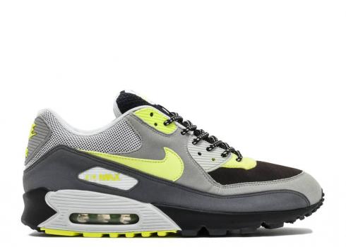 Nike Size X Dave White Air Max 90 Neon Pack Medium Light Grey Neutral Graphite 309299-014