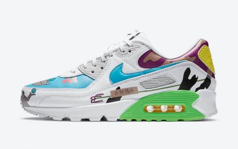 Ruohan Wang x Nike Air Max 90 Flyleather Multi-Color CZ3992-900
