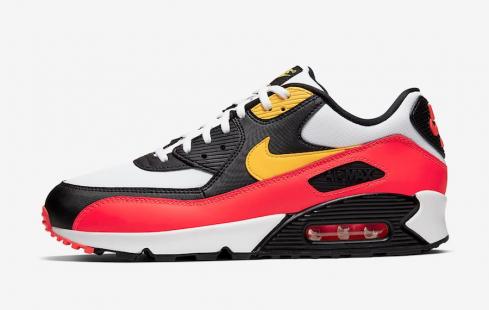 Nike Air Max 90 Essential Black Red Yellow AJ1285-109