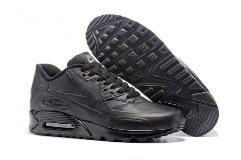 Nike Air Max 90 Premium SE all black Men running shoes 858954-007