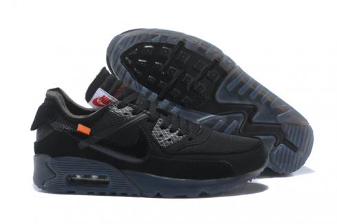 OFF WHITE x Nike Air Max 90 OW Men Running Shoes Black All