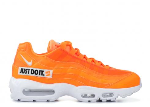 Air Max 95 Se Just Do It Orange White Total Black AV6246-800