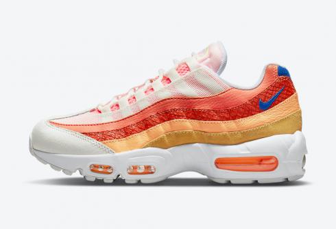 Nike Air Max 95 Campfire Orange Racer Blue White DJ6906-800