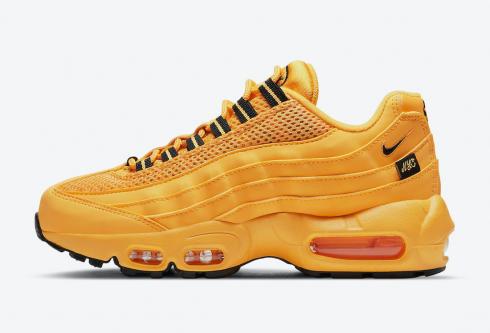 Nike Air Max 95 GS NYC Taxi Yellow Black Shoes DH0147-700