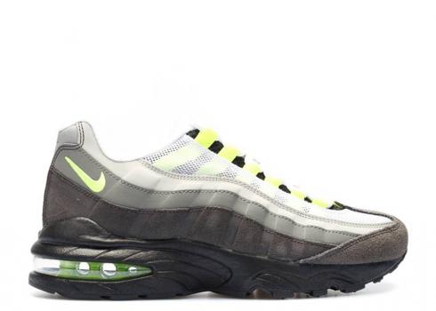 Nike Air Max 95 Gs Neon Medium Dark Volt Black Pewter Ash 307565-077