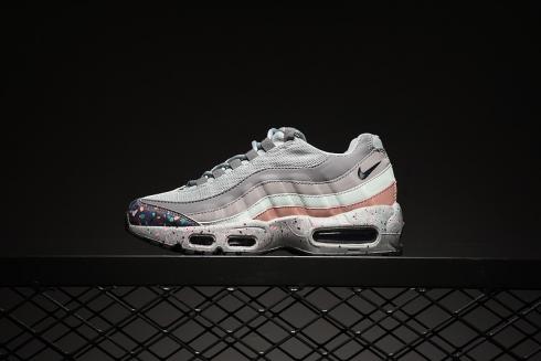 Nike Air Max 95 SE Grey Confetti Womens Sneakers 918413-004