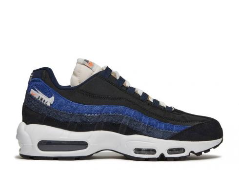 Nike Air Max 95 Se Running Club Black Blue Sail Royal Deep Obsidian DH2718-001