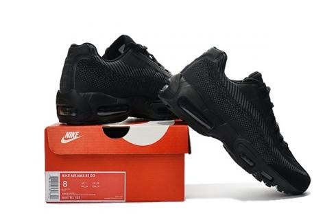 Nike Air Max 95 Jacquard All Black Men DS Running Shoes 644793-100