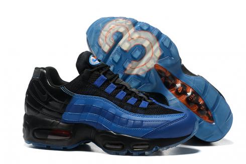 Nike Air Max 95 LJ QS Lebron James Game Time Black Blue Men Shoes 822829-444