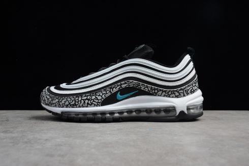 Nike Air Max 97 ATMOS Black White Burst Sneakers AJ8366-001