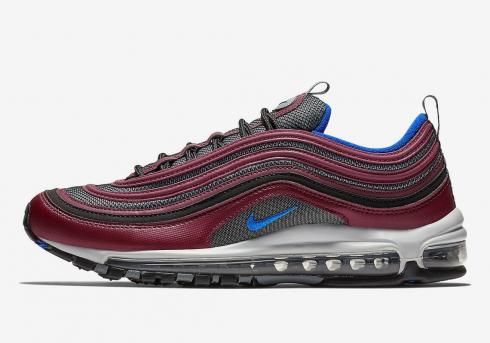 Nike Air Max 97 Cool Gray Racer Blue Deep Maroon 921826-012