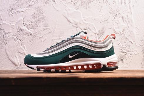 Nike Air Max 97 Green White Red Shoes Casual Sneakers 921522-300