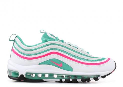 Nike Air Max 97 Gs South Beach Pink White Blast Green Kinetic 921522-101