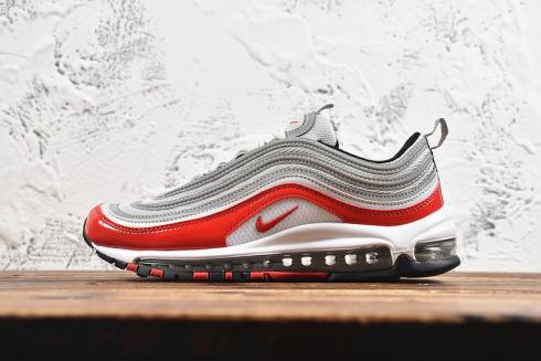 Nike Air Max 97 OG Running Mens Shoes White Red 921826-009