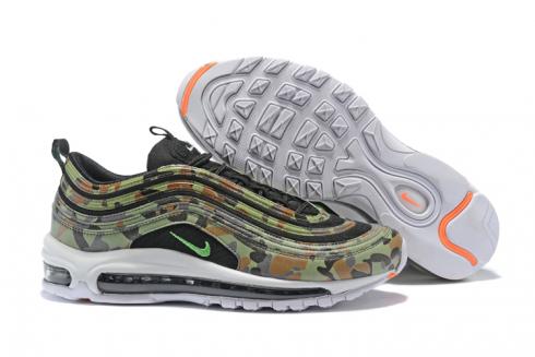 Nike Air Max 97 Premium QS Country Camo UK Green Black AJ2614-201