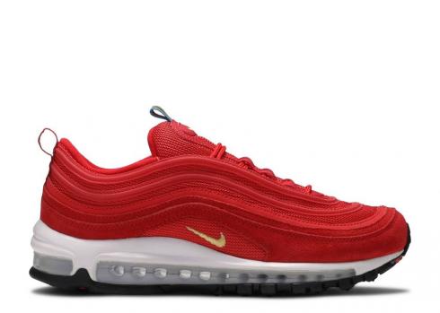 Nike Air Max 97 Qs Challenge Gold Red Metallic CI3708-600