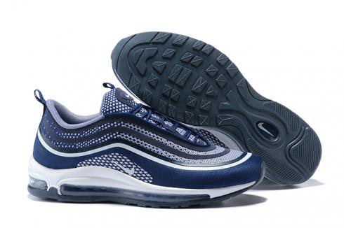 Nike Air Max 97 Running Men Shoes Deep Royal Blue White