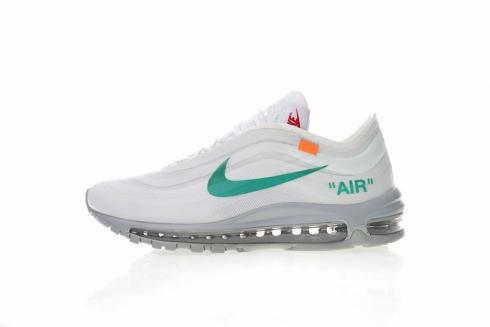 Off White x Nike Air Max 97 Menta White Mint Green AJ4585-101