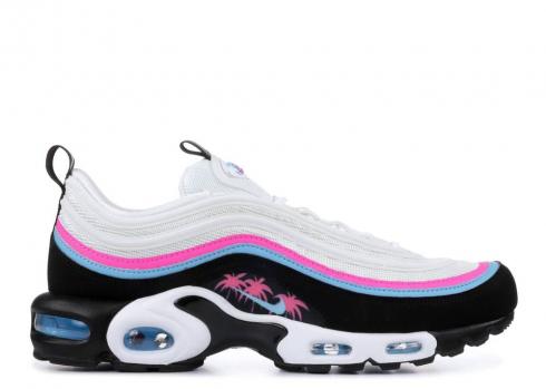 Nike Air Max Plus 97 Miami Blue Laser Fuchsia Gale Black White AV7936-101