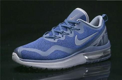 Nike Air Max FURY Running Shoes Deep Blue Grey