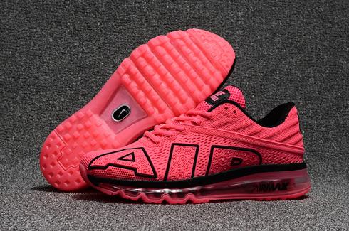 Nike Air Max Flair 2017 Running Shoes AIR KPU Women Peach Red Black 942236-006