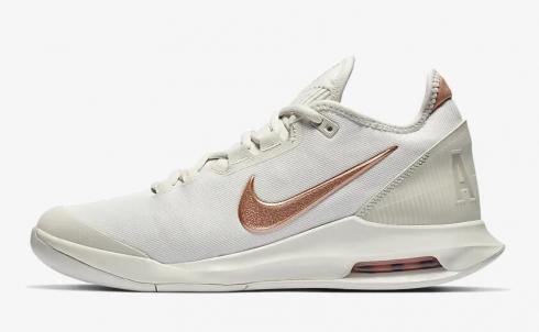 NikeCourt Air Max Wildcard Phantom Rose Gold Metallic Red Bronze AO7353-066