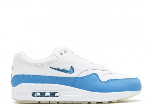 Nike Air Max 1 Premium SC Jewel Unversity Blue White 918354-102