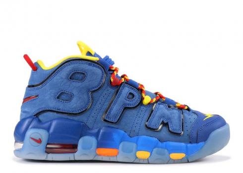 Nike Air More Uptempo Db Gs Doernbecher Blue Jay Gym Team Orange Red AH6963-446