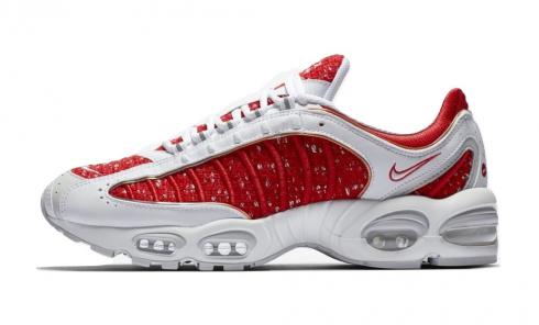 Supreme x Nike Air Max Tailwind 4 Red White University Geyser Grey AT3854-100