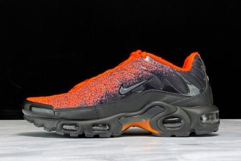2020 Nike Air Max Plus TXT Black Orange CI2299 106