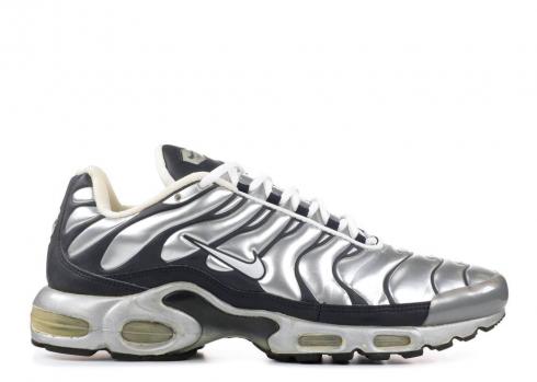 Nike Air Max Plus 1 Extra White Obsidian Silver Metallic 302746-011