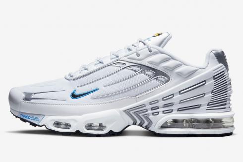 Nike Air Max Plus 3 White Silver University Blue DR0140-100