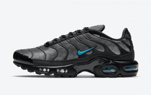 Nike Air Max Plus Black Hex Dark Smoke Grey Laser Blue DC1935-001