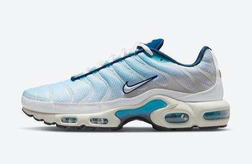 Nike Air Max Plus Sky Blue White Black Aqua Running Shoes CZ1651-400