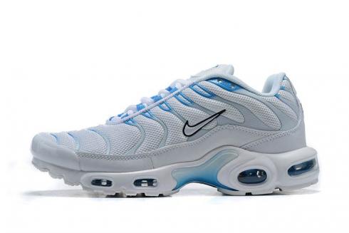 Nike Air Max Plus TN White Grey Sky Blue Silver Running Shoes 852630-105