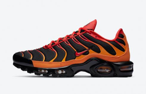 Nike Air Max Plus Volcano Black Vivid Orange Chile Red DA1514-001