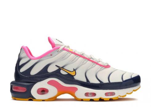 Nike Wmns Air Max Plus Premium Pink Navy White Midnight CI5780-100