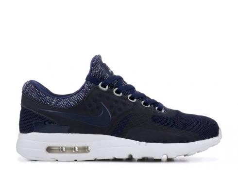 Nike Air Max Zero Breathe Navy Platinum Midnight Pure Black 903892-400