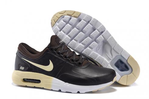 Nike Air Max Zero QS Men Running Shoes Black Light Yellow White 789695