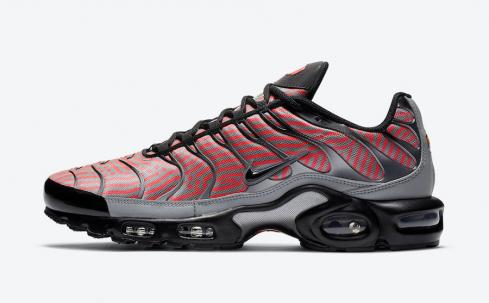 Nike Air Max Plus Euro Tour Black Grey Red Running Shoes CW7575-100