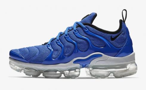 Nike Air VaporMax Plus Game Royal Wolf Grey Racer Blue Black 924453-404