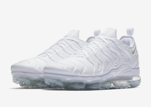 Nike Air VaporMax Plus Triple White Pure Platinum 924453-100