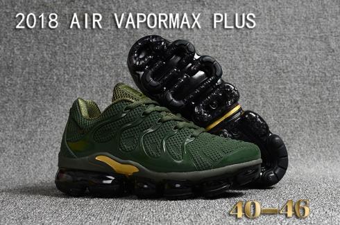 Nike Air Vapor Max Plus TN TPU Running Shoes Hot Camo Green Gold