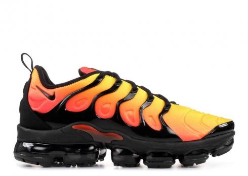 Nike Air Vapormax Plus Sunset Orange Crimson Total Black 924453-006