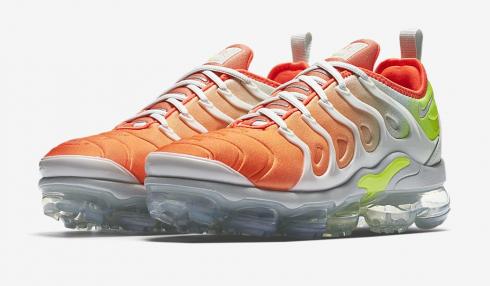 Nike WMNS Air VaporMax Plus Reverse Sunset Barely Grey Total Crimson-Volt-White AO4550-003