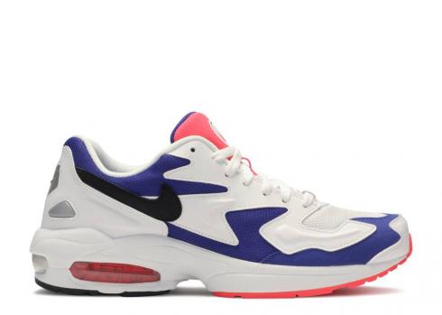 Nike Air Max 2 Light White Ultramarine Black Red Solar AO1741-104