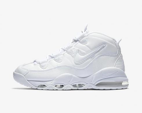 Nike Air Max 2 Uptempo 94 Triple White Running Shoes 922934-100
